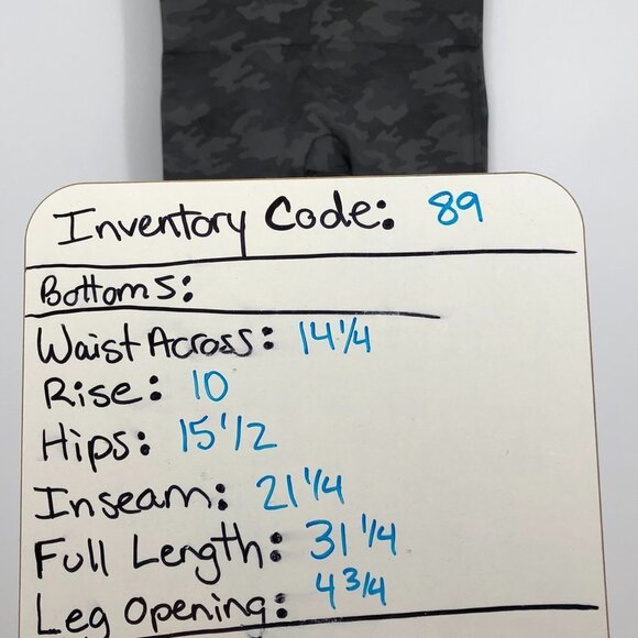 Spanx Look At Me Now cropped Leggings in Sage green / grey Camo size 1X - Picture 15 of 16